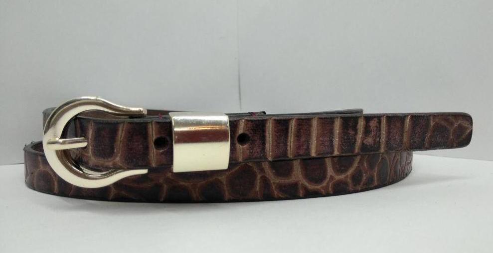 Formal Dress Belt — leather full grain custom buckle